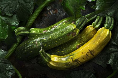 農(nóng)家西葫蘆精品蔬菜攝影圖賞析與下載指南